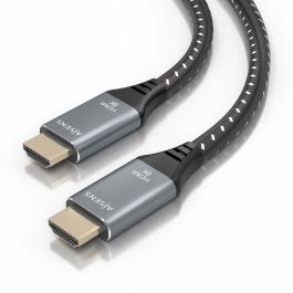 AISENS - CABLE HDMI V2.1 ULTRA ALTA VELOCIDAD / HEC 8K@60HZ 48GBPS, A/M-A/M, GRIS/NEGRO, 10M