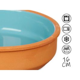 Set 4 Cazuelas Barro 16 Cm Color Azul La Dehesa (6 Unidades) Set 4 Cazuelas Barro 16 Cm Color Azul La Dehesa (6 Unidades)