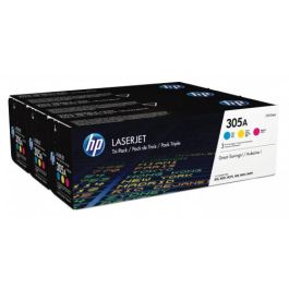 HP 305A CF370AM Cartuchos de Tóner Original LaserJet Pack 3 Cian Magenta Amarillo Alto Rendimiento 2600 Páginas Precio: 401.89000016. SKU: S55110235