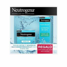 Neutrogena Hydro Boost Estuche Set Facial Hidratante Piel Seca: Gel-Crema 50ml + Contorno Ojos 15ml Sin Perfume No Comedogénico Precio: 16.89000038. SKU: S0594977