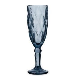 Quid Copa Flauta Maia Vidrio Azul Con Relieve 16,5 cL (6 Unidades) Precio: 10.50000006. SKU: B1C8KVWNAR