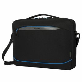 Targus TBT940GL Maletín Coastline para Portátil 15-16 Pulgadas (40,6 cm) Negro, Fabricado con Tela de Plástico Reciclado