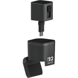 Hori 4961818039995 Cámara de Video USB Brazo Flexible y Cubierta de Lente para Nintendo Switch 2 Negra