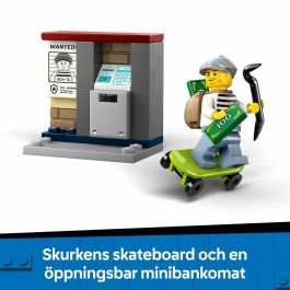 LEGO City 60455 Persecución en motocicleta policial Set de Construcción para niños de 4+ años