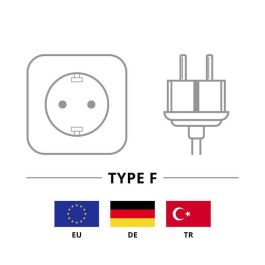 Goobay POWER CABLE 1,8M STRAIGHT - TAK533 Goobay POWER CABLE 1,8M STRAIGHT - TAK533