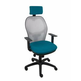 Silla de Oficina con Cabecero Jorquera Piqueras y Crespo 10CRNCR Azul Gris Precio: 302.5. SKU: S5704164