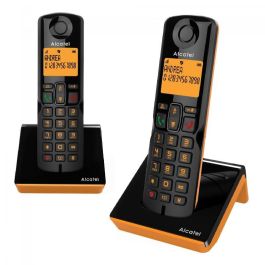 Alcatel S280 Teléfono DECT Identificador de llamadas Negro, Naranja Precio: 35.50000003. SKU: B17Y6Z42LY