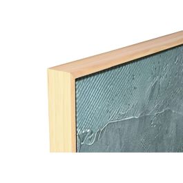 Cuadro Home ESPRIT Blanco Beige Turquesa Abstracto Playa 102,6 x 4,3 x 142,6 cm (2 Unidades)