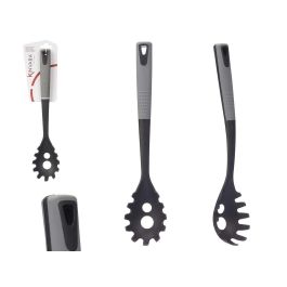Kinvara Espaguetera de Cocina de Plástico TPR/PBT Gris/Negro 7x34x4 cm (24 Unidades)