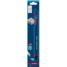 Bosch 2608900408 EXPERT S1141HM - Hoja de sierra de vaivén de carburo para hormigón aireado, 22.5 cm, 1 pieza