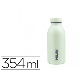 Milan Botella portaliquidos termo acero inoxidable verde 354 ml Precio: 14.49999991. SKU: S8413349