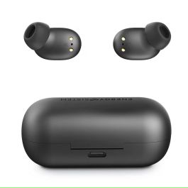 Energy Sistem Auriculares True Wireless Urban 3 Space Graphite, 25h Autonomía Total, Bluetooth 5.1, Carga Inalámbrica Qi