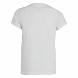 Camiseta de Manga Corta Infantil Adidas Essentials Blanco