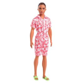 Barbie Hyt99 Muñeco Ken Fashionista, Atuendo Mono Hawaiano Blanco y Coral, Pelo Trenzado, Sandalias Verdes - Para Niños +3 Años Precio: 13.78999974. SKU: B18LYAXRH4
