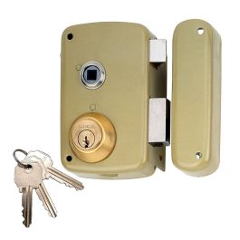 Lince Cerradura sobreponer con cilindro 5056b, entrada 60mm, mano derecha 95056bhe60d, con cierre mediante picaporte y tubo de defensa giratorio Precio: 53.99000035. SKU: B1ALDC4WVE