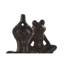 Figura DKD Home Decor Negro Marron 5 x 11.7 x 10.2 cm (4 Unidades) Figura DKD Home Decor Negro Marron 5 x 11.7 x 10.2 cm (4 Unidades)