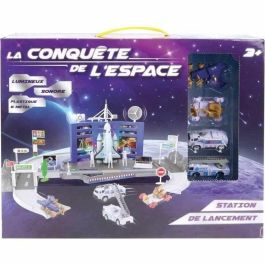 MGM MGM3301040905117 Estación de Lanzamiento del Transbordador Espacial con 3 Vehículos Metálicos MGM MGM3301040905117 Estación de Lanzamiento del Transbordador Espacial con 3 Vehículos Metálicos