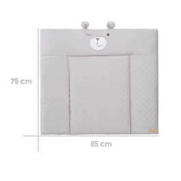 Roba ROB4005317319629 Cambiador Cara de Sammy Bear 85 x 75 cm Gris