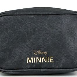 Bolso Bandolera Minnie Mouse Negro 23 x 16 x 8 cm
