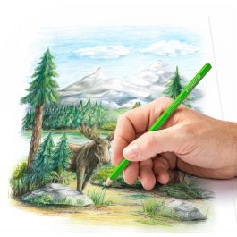 STAEDTLER 146C M72 Lápices de Colores "Design Journey" en Estuche Metálico, 72 Unidades