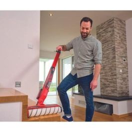 Einhell Akku-Hartbodenreiniger CLEANEXXO para Laminado, Azulejos y Madera - Limpiador Húmedo de Suelos Duros, 400 ml, Rojo