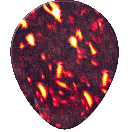 Pack 12 Púas Genuine Celluloid (Teardrop) - Medium Pack 12 Púas Genuine Celluloid (Teardrop) - Medium
