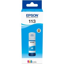 Epson Tinta Bote Cian EcoTank 113 para Et-5850, Et-5800, Et-16650, Et-16600, Et-5880, Et-5170 - 127ml Precio: 14.58999971. SKU: S8405272