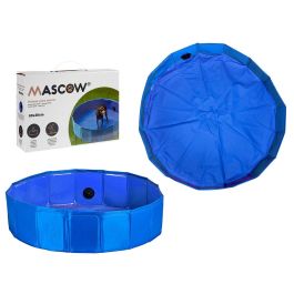 Piscina para Perro Mascow 80x20 cm - Poliéster, Azul, Antideslizante (6 Unidades) Precio: 98.9500006. SKU: S3609765
