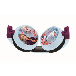 LEXIBOOK Auriculares Plegables Frozen Disney Bluetooth 5.0 con Micrófono y Cable Jack Extraíble para Niños