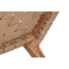 DKD Home Decor Butaca Beige Natural 78 x 75 x 74 cm