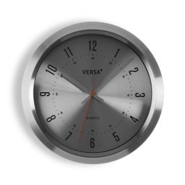 Reloj de Pared Aluminio Plateado 35 cm Versa - Movimiento Silencioso (2 Unidades) Precio: 29.49999965. SKU: B12N5DAJ3X