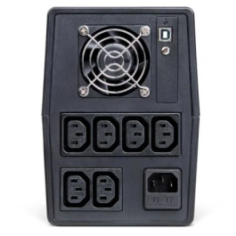 Salicru UPS Línea Interactiva SPS 2000 ONE BL IEC 2000VA 1200W Pseudo Sine 6 Salidas AC Torre Negro