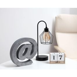 Decoración Mesa Símbolo @ Gris 20*4*19,5 cm