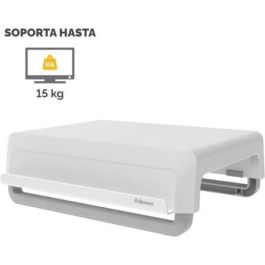 Fellowes Soporte Elevador Para Monitor Breyta - 3 Ajustes de Altura, Diseño Ergonómico, Blanco Fellowes Soporte Elevador Para Monitor Breyta - 3 Ajustes de Altura, Diseño Ergonómico, Blanco