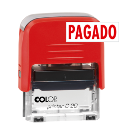 Colop Sello Printer C20 Formula "Pagado" Almohadilla E-20 14x38 mm Rojo Precio: 6.50000021. SKU: B1BAELBV9T