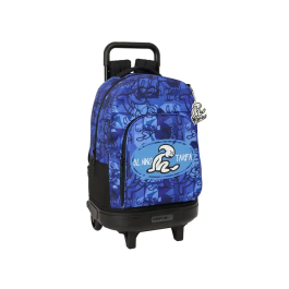 Mochila Escolar con Ruedas El Niño Roller Azul Negro 33 x 45 x 22 cm Precio: 37.59000036. SKU: B1CNQNW7QS