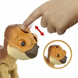 Jurassic World Figura de Aquilops para domesticar Dinosaurio interactivo JGC01