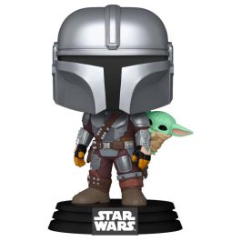 Funko POP Star Wars Vinyl Figura The Mandalorian with The Child (Grogu) - Mandalorian & Grogu