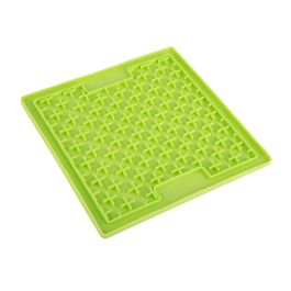Lickimat Alfombrilla para Lamer Classic Buddy Perro Verde - Reduce Ansiedad y Aburrimiento, Ideal para Premios Húmedos y Purés