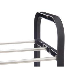 Zapatero Kipit 3 Alturas, 3 Barras, Metal - 44x19x3.5 cm (12 Unidades) Zapatero Kipit 3 Alturas, 3 Barras, Metal - 44x19x3.5 cm (12 Unidades)