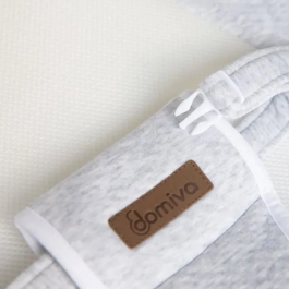 Domiva Plano Inclinado 25° 3D Wave - Colchón Antireflujo para Cuna 60 x 120 cm - Blanco