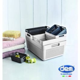 Inde Set-2 Cesta Multiusos 15.5x11.5x7.5 cm (36 Unidades)