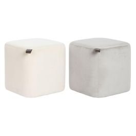 Reposapiés DKD Home Decor Amarillo Azul Beige Gris Scandi 35 x 35 x 35 cm (2 Unidades) Reposapiés DKD Home Decor Amarillo Azul Beige Gris Scandi 35 x 35 x 35 cm (2 Unidades)