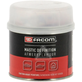 Facom Masilla de Poliéster para Acabado - Gris Claro Modificable por Tinte - 250 g