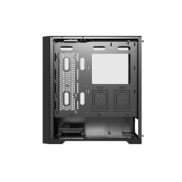 Phoenix technologies Caja Ordenador Artisan Noble, Frontal Madera, Cristal Templado, Gaming, ATX