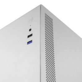 Tacens ORUMX500 Caja Minitorre Ultra Compacta SFX con Fuente 500W, Ventilador 80mm, Micro-ATX/Mini-ITX, 4 Bahías HDD/SSD, Blanco
