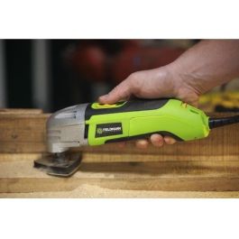 FIELDMANN FDB 200301-E Herramienta Multifunción 300 W, Velocidad Variable, 11 Accesorios Incluidos