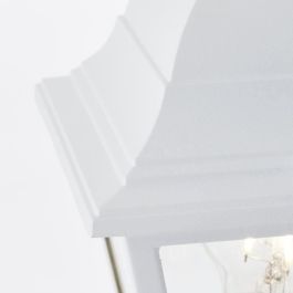Lámpara de la lámpara exterior brillante Nissie Blanc E27 - 60W Lámpara de la lámpara exterior brillante Nissie Blanc E27 - 60W