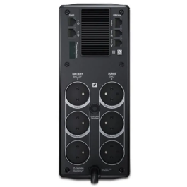 APC Inversor Back UPS Pro BR1500G-FR 1500VA / 865W para PC y Mac con Pantalla LCD y Protección de Red Gigabit Ethernet
