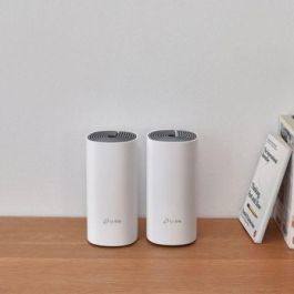 TP-LINK Deco E4 2-pack Router inalámbrico Doble banda (2.4 GHz / 5 GHz) Wi-Fi 5 (802.11ac) Ethernet rápido Blanco